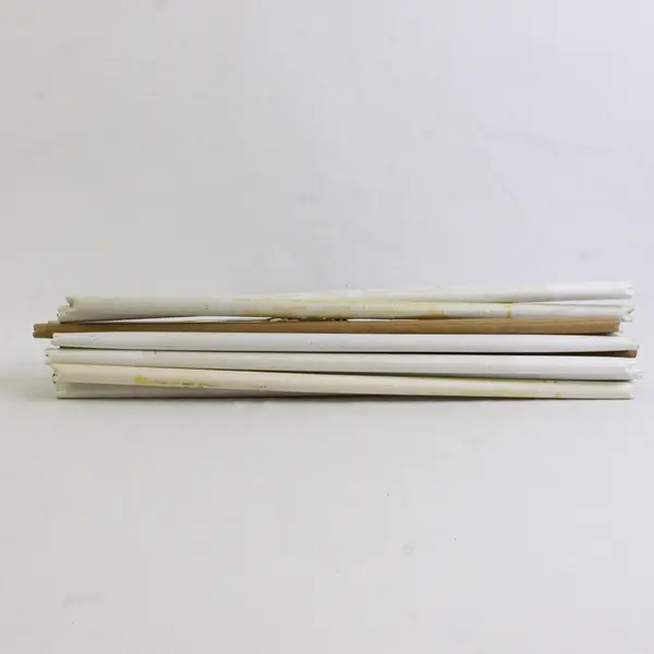 Mixed Lot of 10 Metal Wire Strut Clothes Hangers