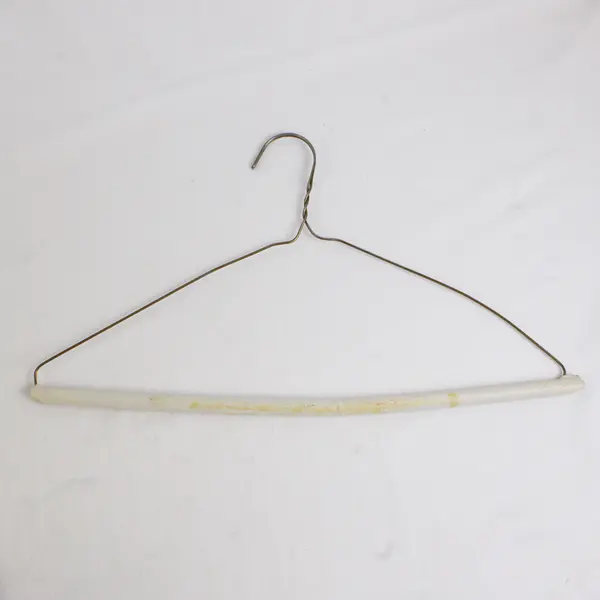 Mixed Lot of 10 Metal Wire Strut Clothes Hangers