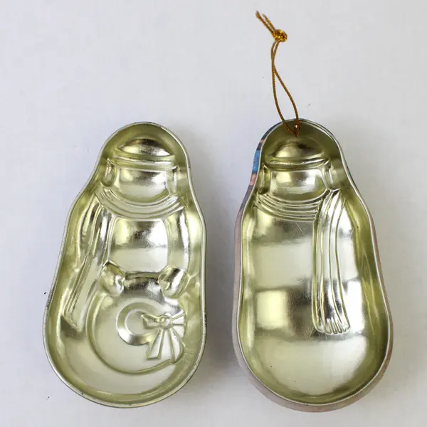 Lot of 3 Christmas Ornaments Holiday Tree Decorations