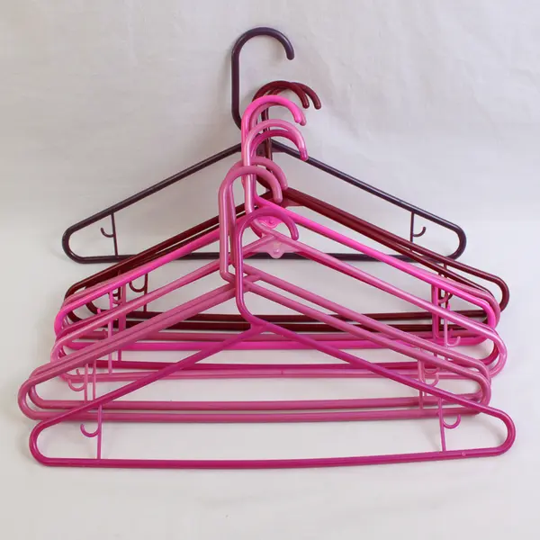 Mixed Lot of 10 Pink Clothes Hangers Closet Organization