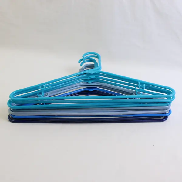 Mixed Lot of 10 Blue Clothes Hangers Closet Organization
