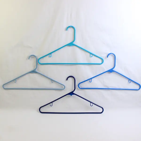 Mixed Lot of 10 Blue Clothes Hangers Closet Organization
