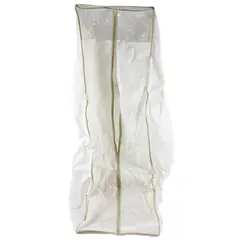 White Hanging Wardrobe Garment Bag Closet Organizer 16" x 19" x 52"