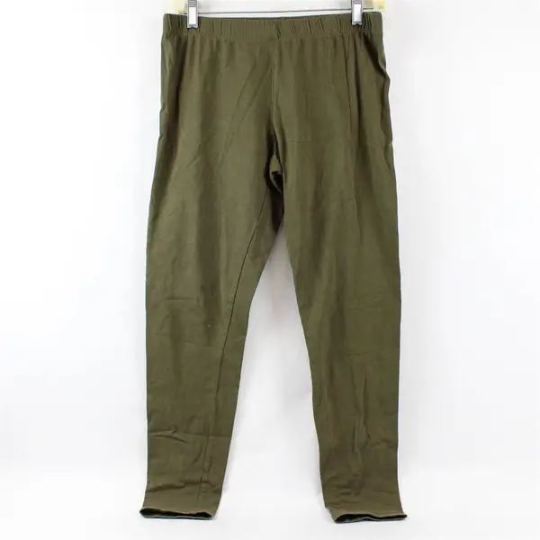 No Boundaries Olive Green Leggings Juniors' Large 11-13