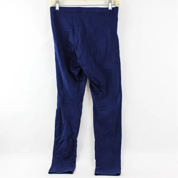 A New Approach Navy Blue Cotton Leggings Women's Medium