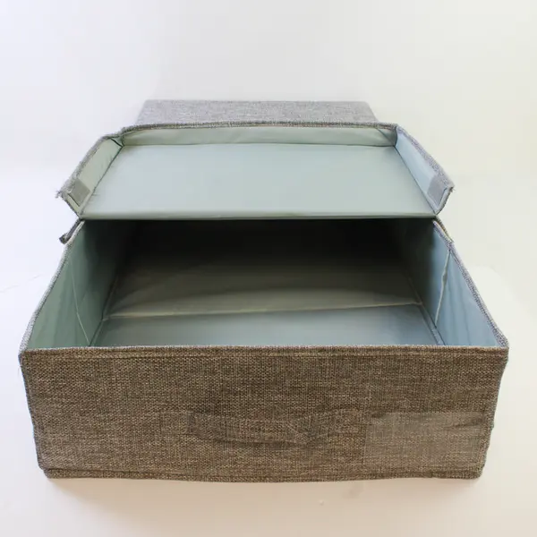 Gray Under-Bed Clothes Storage Organizer 5"x 16" x 30"