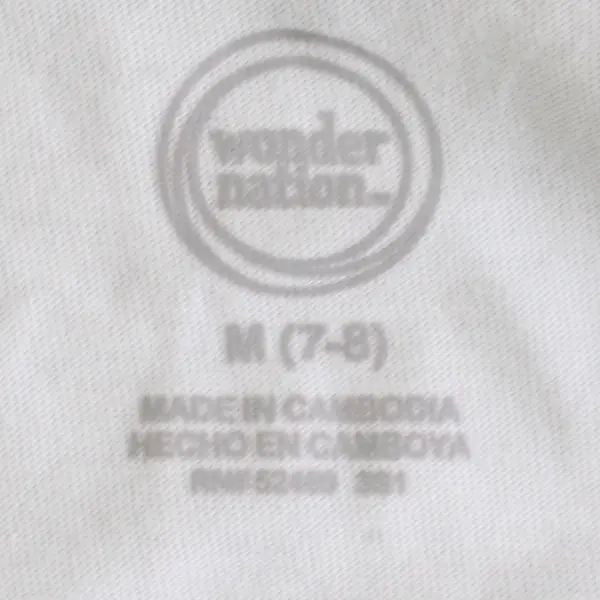 Wonder Nation Rainbow Blue Tutu Dress Girls' Medium 7-8