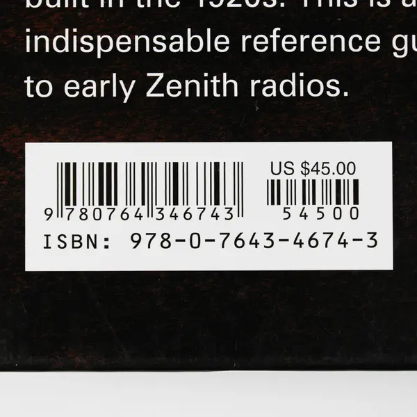 The Early Zenith Radios 1922-1927 Gilbert Hedge Durell Roth 2014 Hardcover VG