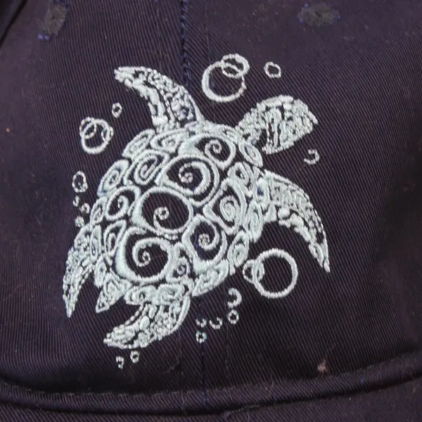 Lot of 3 Unisex Adjustable Baseball Caps UPS Sea Turtle Light Blue