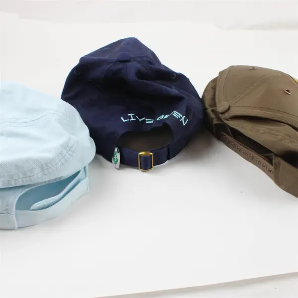Lot of 3 Unisex Adjustable Baseball Caps UPS Sea Turtle Light Blue