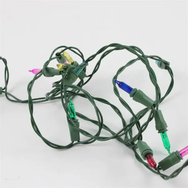 Christmas String Lights Single Strand Tested Works Holiday Decor