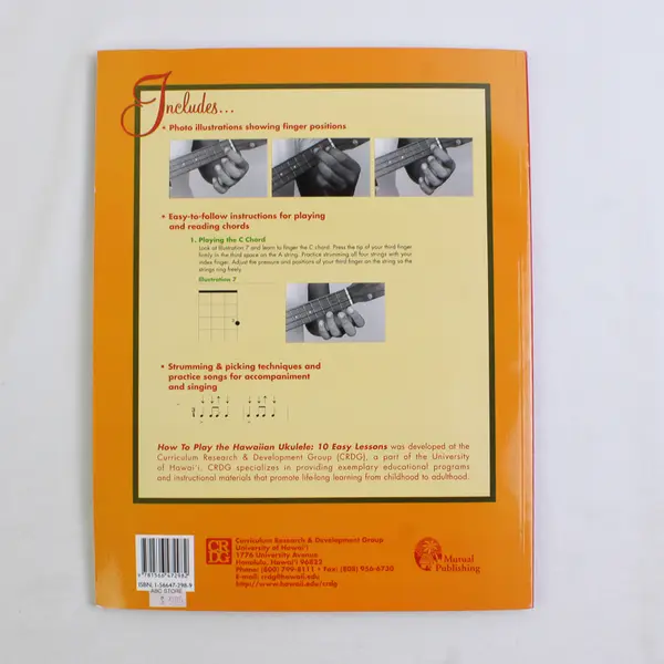 How to Play the Hawaiian Ukulele 10 Easy Lessons Diane Witt Doris Fuchikami 2001