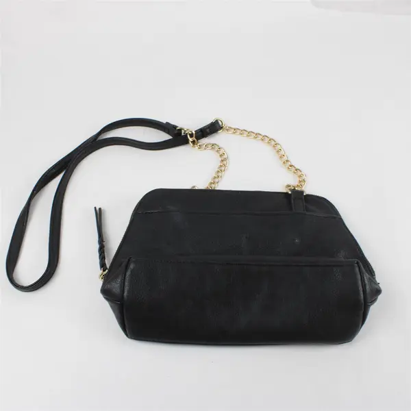Black Crossbody Handbag Small Compact Women's Purse