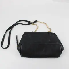 Black Crossbody Handbag Small Compact Women's Purse