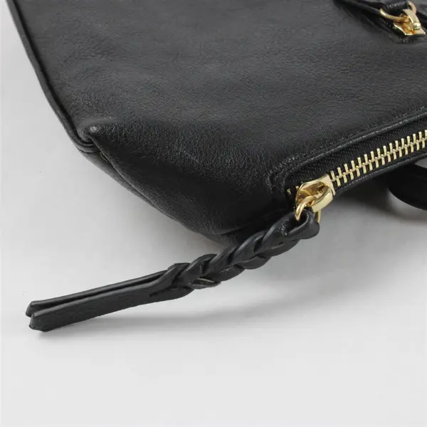 Black Crossbody Handbag Small Compact Women's Purse