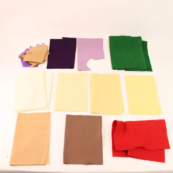 Lot of Mixed Assorted Fabrics for Quilting Sewing Crafts 