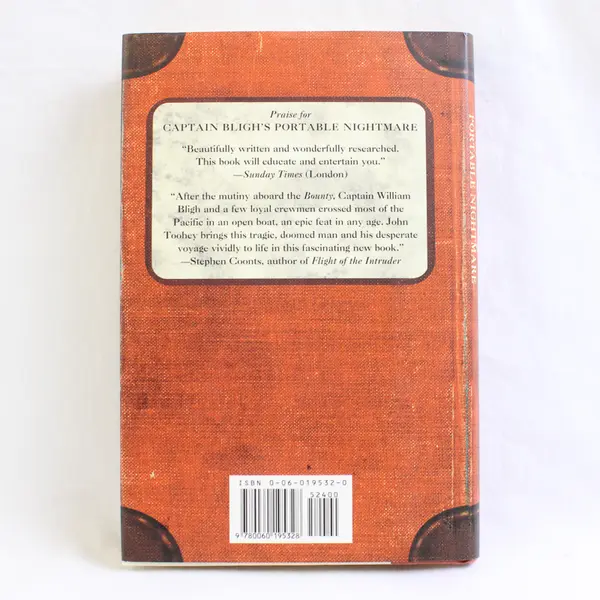 Captain Bligh’s Portable Nightmare by John Toohey 1999 1st American Ed HC DJ VG