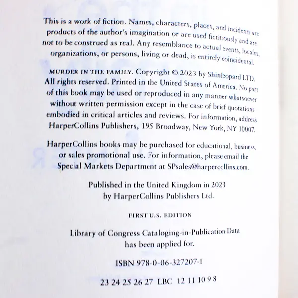 Murder in the Family by Cara Hunter 2023 Paperback Novel Good Condition