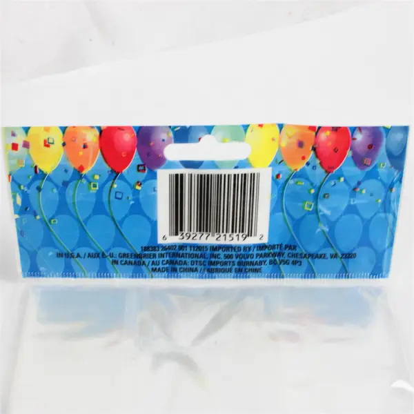 Lot of 2 Clear Cellophane Loot Bags w/ Twist Ties  11.5”x5”x3”, 25 Bags/Pk