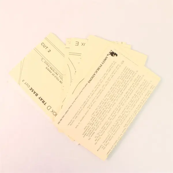 Within My Heart Fabric Covered Boxes Pattern 019 by Amity Publications 1986