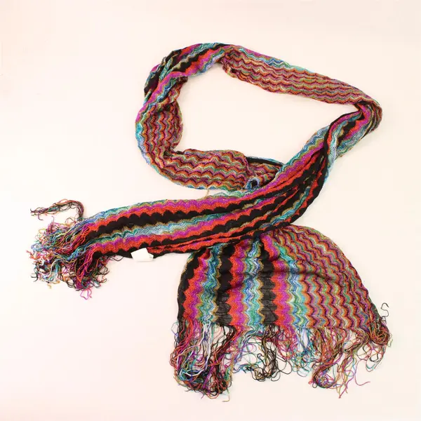 Colorful Rayon Scarf 5ft x 1ft Lightweight Women's Wrap