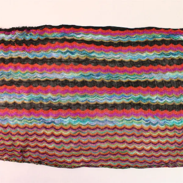 Colorful Rayon Scarf 5ft x 1ft Lightweight Women's Wrap