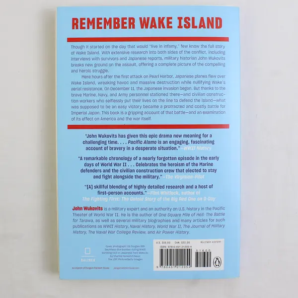 Pacific Alamo The Battle for Wake Island John Wukovits 2003 Paperback Good
