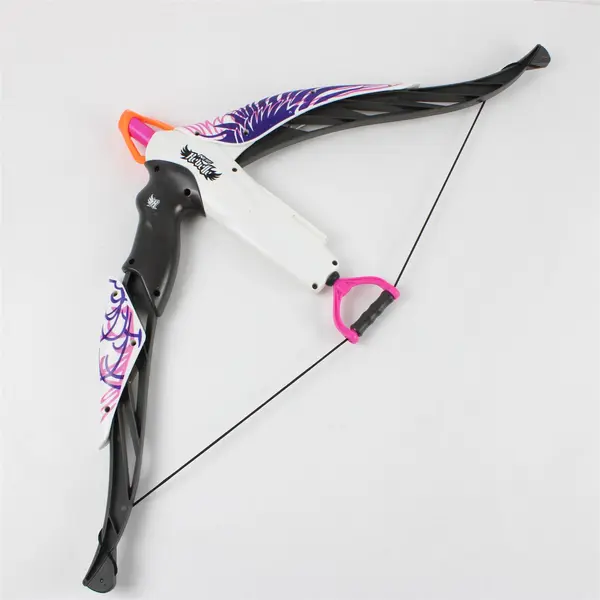 NOT WORKING Nerf Rebelle Heart-Breaker Pink Purple White Kids Toy BOW ONLY