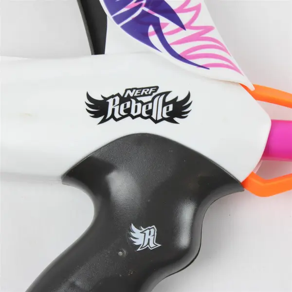 NOT WORKING Nerf Rebelle Heart-Breaker Pink Purple White Kids Toy BOW ONLY