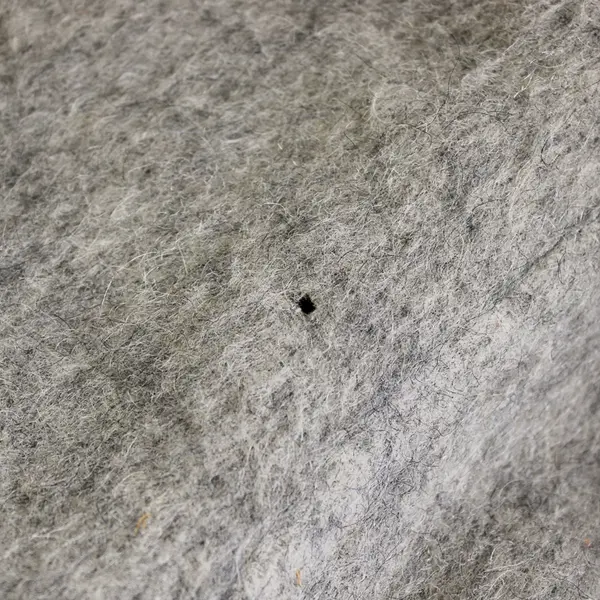 Vintage Unbranded Men's 50R Gray Wool Satin-Lined Single Breasted Pea Coat