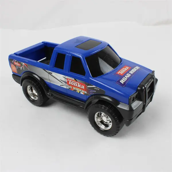2002 Tonka Road Riders Blue Pick Up Truck By Hasbro Made In China 