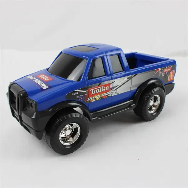 2002 Tonka Road Riders Blue Pick Up Truck By Hasbro Made In China 