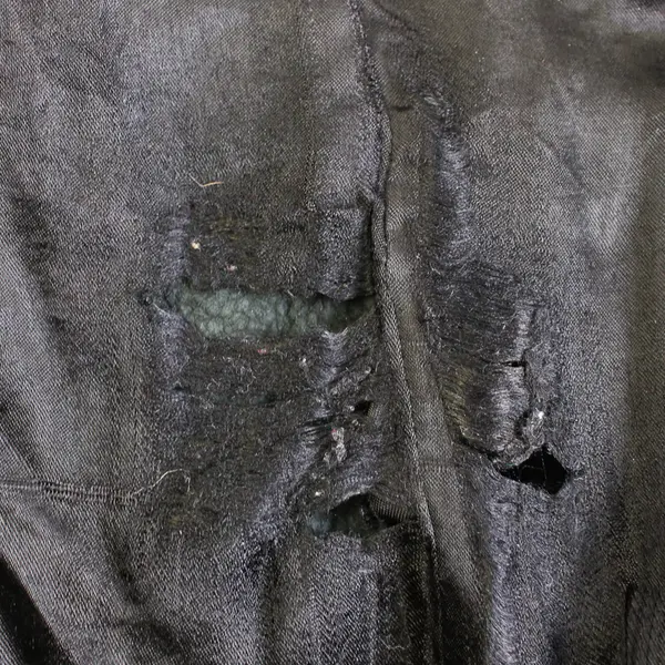 Vintage Classiques Entier Women's M Dark Green Full Zip Collared Leather Jacket