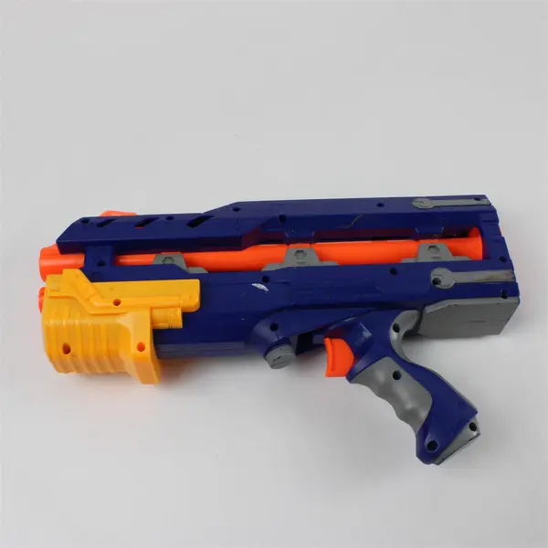 Nerf N-Strike Elite Longshot CS-6 Front Barrel Blaster Single Shot Gun Blue