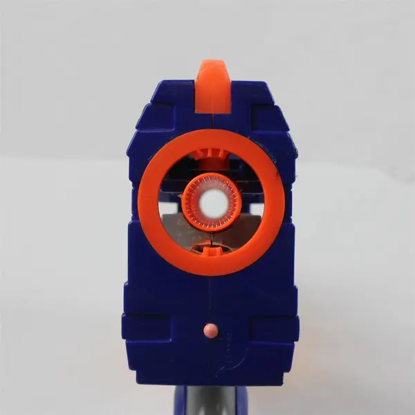 Nerf N-Strike Elite Longshot CS-6 Front Barrel Blaster Single Shot Gun Blue