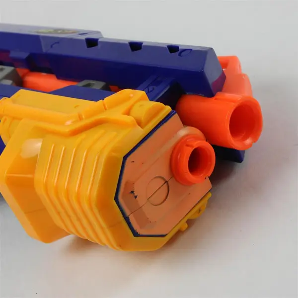 Nerf N-Strike Elite Longshot CS-6 Front Barrel Blaster Single Shot Gun Blue