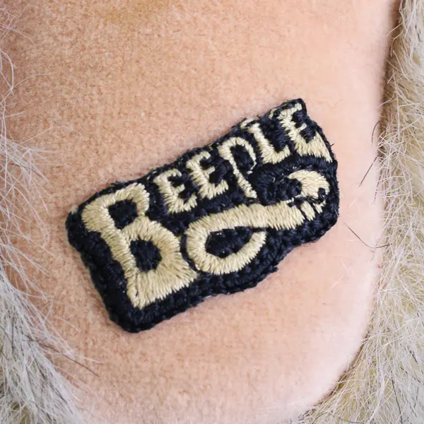 Beeple Vintage Plush Lt Brown Bigfoot Yeti Carousel Toys w Sounds & Light #2574A