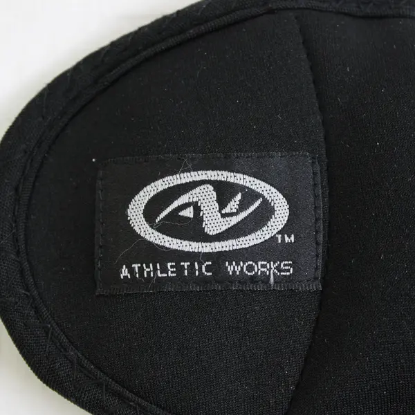 Athletic Works Set of 2 Black and Blue Adjustable Ankle Wrist Weights