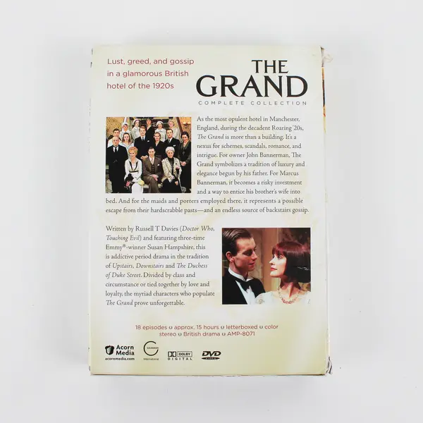 DVD The Grand Complete Collection 2008 Starring Susan Hampshire Acorn Media