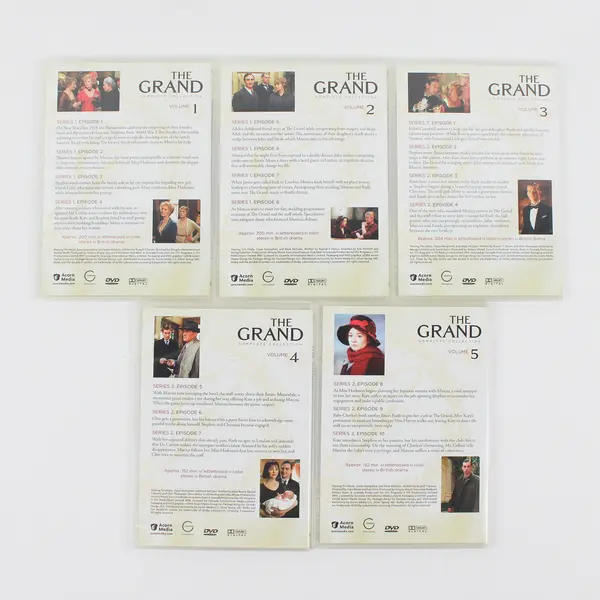 DVD The Grand Complete Collection 2008 Starring Susan Hampshire Acorn Media