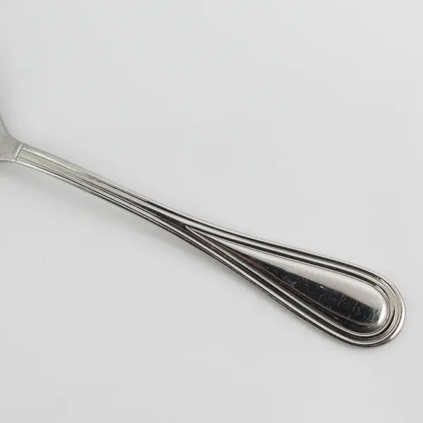 Gourmet Settings GON23 18/10 SS Pierced Serving Spoon 9.75" Rare HTF Pattern