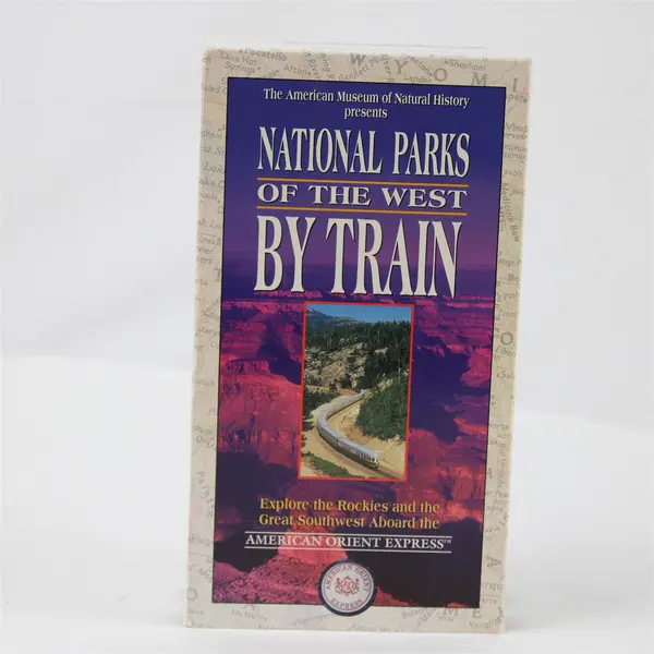National Parks of the West by Train VHS Tape Set - Scenic Travel Footage