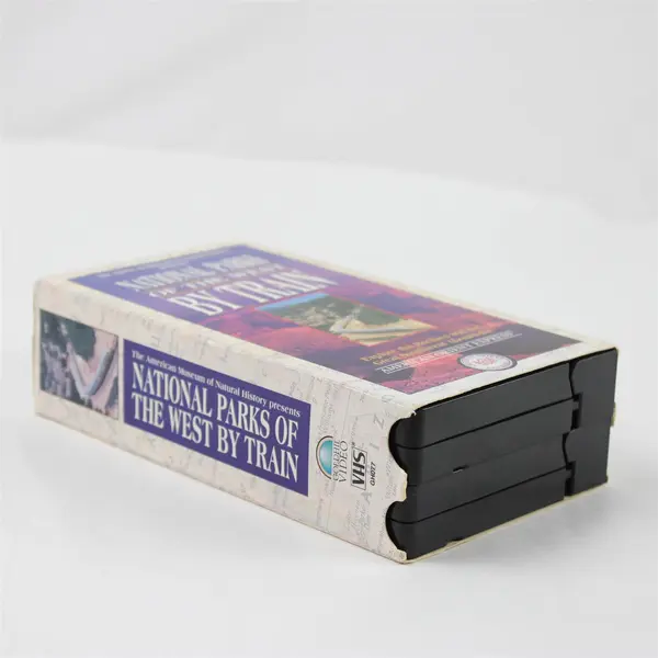 National Parks of the West by Train VHS Tape Set - Scenic Travel Footage