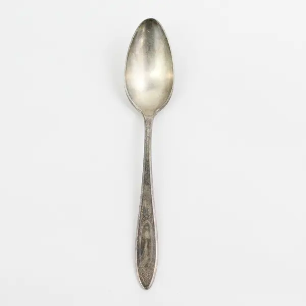 Vintage Oneida Silver Adam Silverplate 1917 Teaspoon Good W/Tarnish 6.25"