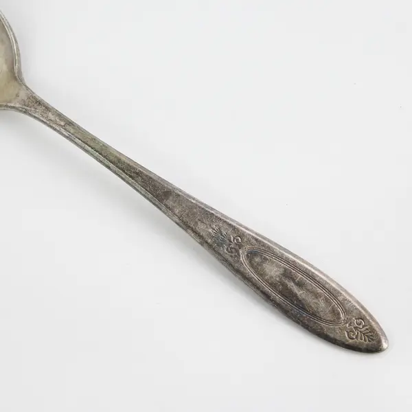 Vintage Oneida Silver Adam Silverplate 1917 Teaspoon Good W/Tarnish 6.25"