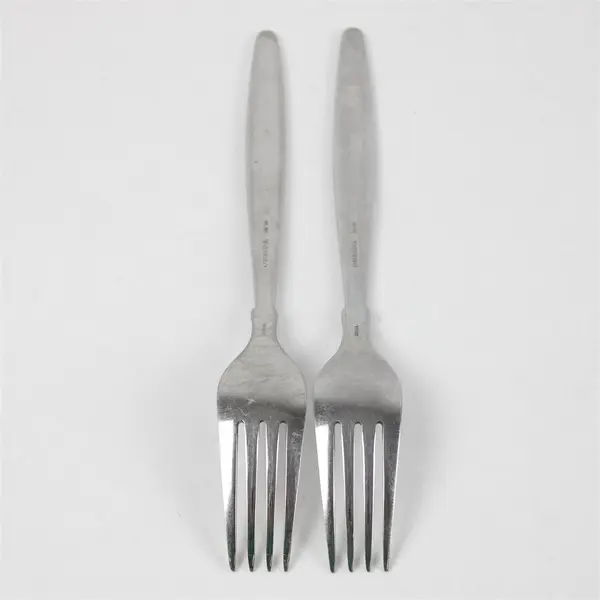 Set of 2 Oneida Sparta Stainless Steel Dinner Forks 8" 
