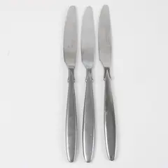 Set of 3 Oneida Sparta French Solid Stainless Knives 