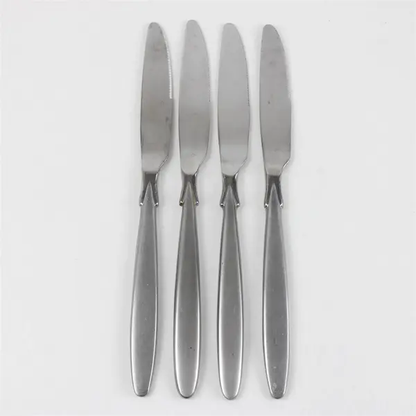 Set of 4 Oneida Sparta French Solid Stainless Dinner Knives