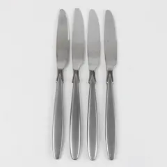 Set of 4 Oneida Sparta French Solid Stainless Dinner Knives