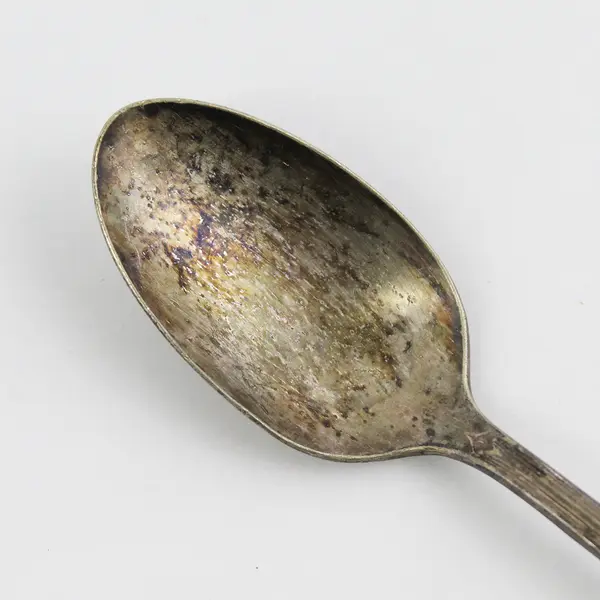 Vintage Wm A Rogers Louisiane Pattern Silverplate Teaspoon 6" Tarnished